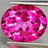 Natural Pink Topaz 5.48 Ct. Oval Shape 12 x 10 Mm Gemstone From Brazil