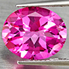 Natural Pink Topaz 5.07 Ct. Oval Shape 12 x 10 Mm Gemstone From Brazil
