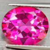 Natural Pink Topaz 5.33 Ct. Oval Shape 12 x 10 Mm Gemstone From Brazil