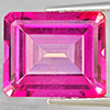 Natural Pink Topaz 5.48 Ct. Octagon Shape 11 x 9 Mm Gemstone From Brazil