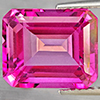 Natural Pink Topaz 5.43 Ct. Octagon Shape 11 x 9 Mm Gemstone From Brazil