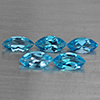 Natural Swiss Blue Topaz 6.12 Ct. 5 Pcs Marquise Shape 10 x 5.2 Mm Gemstone From Brazil Natural Swiss Blue Topaz 6.12 Ct. 5 Pcs Marquise Shape 10 x 5.2 Mm Gemstone From Brazil