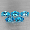 Natural Swiss Blue Topaz 7.17 Ct. 5 Pcs Marquise Shape 10 x 5 Mm Gemstone From Brazil Natural Swiss Blue Topaz 7.17 Ct. 5 Pcs Marquise Shape 10 x 5 Mm Gemstone From Brazil
