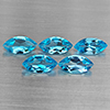 Natural Swiss Blue Topaz 7.46 Ct. 5 Pcs Marquise Shape 10 x 5.2 Mm Gemstone From Brazil Natural Swiss Blue Topaz 7.46 Ct. 5 Pcs Marquise Shape 10 x 5.2 Mm Gemstone From Brazil