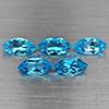 Natural Swiss Blue Topaz 7.54 Ct. 5 Pcs Marquise Shape 10 x 5 Mm Gemstone From Brazil Natural Swiss Blue Topaz 7.54 Ct. 5 Pcs Marquise Shape 10 x 5 Mm Gemstone From Brazil