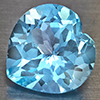Natural Baby Blue Topaz 3.52 Ct. Heart Shape 11.1 Mm Gemstone From Brazil Natural Baby Blue Topaz 3.52 Ct. Heart Shape 11.1 Mm Gemstone From Brazil
