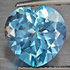 Natural Baby Blue Topaz 5.67 Ct. Heart Shape 11.1 Mm Gemstone From Brazil Natural Baby Blue Topaz 5.67 Ct. Heart Shape 11.1 Mm Gemstone From Brazil