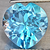 Natural Baby Blue Topaz 5.44 Ct. Heart Shape 11.2 Mm Gemstone From Brazil Natural Baby Blue Topaz 5.44 Ct. Heart Shape 11.2 Mm Gemstone From Brazil