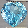 Natural Baby Blue Topaz 5.92 Ct. Heart Shape 11.2 Mm Gemstone From Brazil Natural Baby Blue Topaz 5.92 Ct. Heart Shape 11.2 Mm Gemstone From Brazil