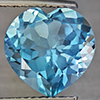Natural Baby Blue Topaz 5.50 Ct. Heart Shape 11.1 Mm Gemstone From Brazil Natural Baby Blue Topaz 5.50 Ct. Heart Shape 11.1 Mm Gemstone From Brazil