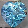 Natural Baby Blue Topaz 4.84 Ct. Heart Shape 11 Mm Gemstone From Brazil Natural Baby Blue Topaz 4.84 Ct. Heart Shape 11 Mm Gemstone From Brazil