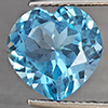 Natural Baby Blue Topaz 6.29 Ct. Heart Shape 11.2 Mm Gemstone From Brazil Natural Baby Blue Topaz 6.29 Ct. Heart Shape 11.2 Mm Gemstone From Brazil