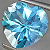 Natural Baby Blue Topaz 3.27 Ct. Heart Shape 11 Mm Gemstone From Brazil Natural Baby Blue Topaz 3.27 Ct. Heart Shape 11 Mm Gemstone From Brazil