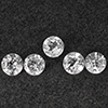 Natural White Topaz 5.13 Ct. 5 Pcs Round Shape 6 Mm Gemstone from Brazil Natural White Topaz 5.13 Ct. 5 Pcs Round Shape 6 Mm Gemstone from Brazil