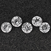 Natural White Topaz 5.34 Ct. 5 Pcs Round Shape 6.2 Mm Gemstone from Brazil Natural White Topaz 5.34 Ct. 5 Pcs Round Shape 6.2 Mm Gemstone from Brazil