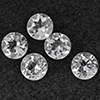 Natural White Topaz 5.43 Ct. 5 Pcs Round Shape 6.2 Mm Gemstone from Brazil Natural White Topaz 5.43 Ct. 5 Pcs Round Shape 6.2 Mm Gemstone from Brazil