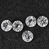 Natural White Topaz 5.31 Ct. 5 Pcs Round Shape 6.3 Mm Gemstone from Brazil Natural White Topaz 5.31 Ct. 5 Pcs Round Shape 6.3 Mm Gemstone from Brazil