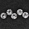 Natural White Topaz 4.91 Ct. 5 Pcs Round Shape 6.1 Mm Gemstone from Brazil Natural White Topaz 4.91 Ct. 5 Pcs Round Shape 6.1 Mm Gemstone from Brazil