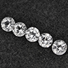 Natural White Topaz 5.33 Ct. 5 Pcs Round Shape 6.3 Mm Gemstone from Brazil Natural White Topaz 5.33 Ct. 5 Pcs Round Shape 6.3 Mm Gemstone from Brazil