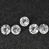 Natural White Topaz 5.18 Ct. 5 Pcs Round Shape 6.3 Mm Gemstone from Brazil Natural White Topaz 5.18 Ct. 5 Pcs Round Shape 6.3 Mm Gemstone from Brazil