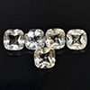 Natural White Topaz 13.20 Ct. 5 Pcs Cushion Shape 8.3 Mm Gemstone From Brazil