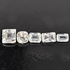 Natural White Topaz 6.72 Ct. 5 Pcs Mixed Shape Gemstone From Brazil