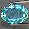 Natural Baby Blue Topaz 6.18 Ct. Oval Shape 14 x 10.1 Mm Gemstone From Brazil