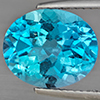 Natural Gem Swiss Blue Topaz 5.99 Ct. Oval Shape 12.2 x 11.2 Mm Gemstone from Brazil