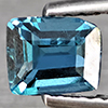 Natural London Blue Topaz 0.79 Ct. Fancy Shape 5.7 x 4.8 Mm Gemstone from Brazil