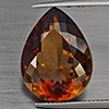 Natural Imperial Topaz 17.64 Ct. Pear Shape 19.1 x 14.5 Mm Gemstone From Brazil