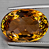 Natural Imperial Topaz 14.68 Ct. Oval Shape 17.5 x 12.5 Mm Gemstone From Brazil