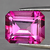 Natural Pink Topaz Gemstones 7.57 Ct. Octagon Shape 12.1 x 10.1 Mm.