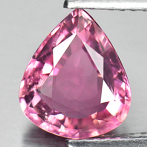 Pink Tourmaline 2.14 Ct. Pear Shape 9.8 x 8.2 Mm. Mozambique Natural Gemstone