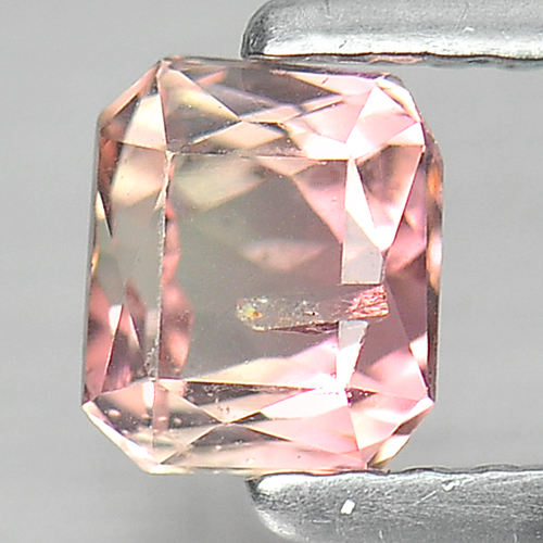 0.73 Ct Octagon Natural Party Color Tourmaline Unheated
