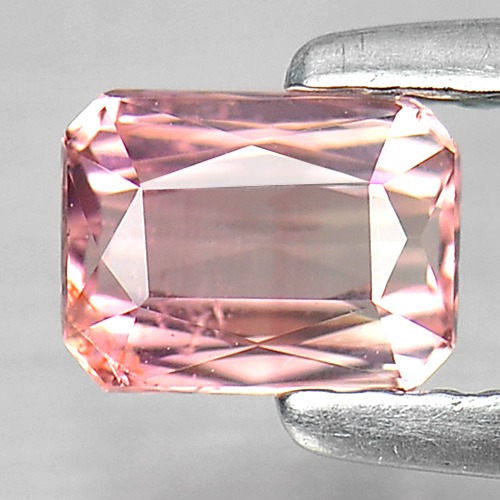 0.64 Ct. Octagon Shape Natural Pink Tourmaline Gemstone Unheated