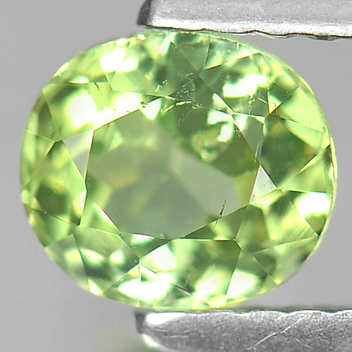 0.86 Ct. Natural Green Tourmaline Gemstone Oval Shape
