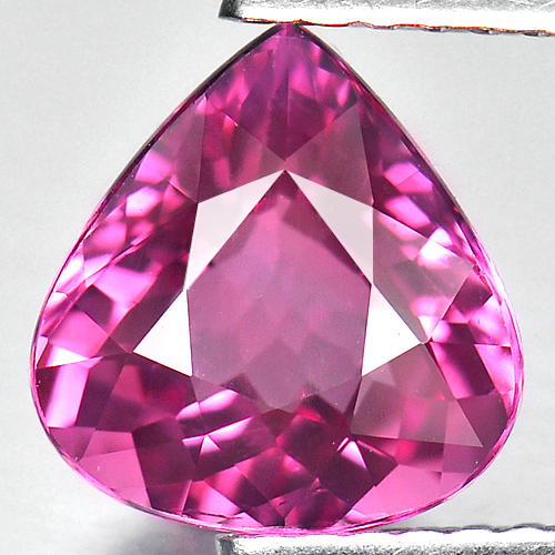 Pink Tourmaline 1.78 Ct. Pear Shape 8.6 x 8.3 Mm. Natural Gemstone Unheated