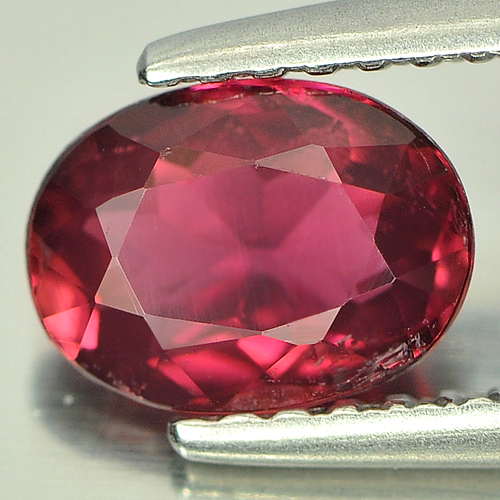 1.02 Ct. Oval Shape Natural Purplish Pink Tourmaline Gemstone