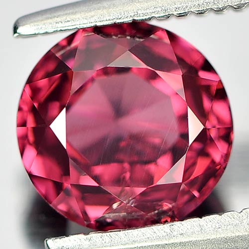 Purplish Pink Tourmaline 1.75 Ct. Oval Shape 6.9 x 6.6 Mm. Natural Gemstone