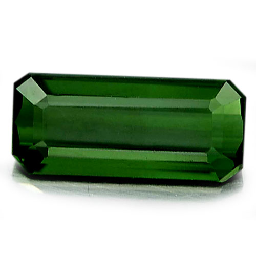 0.72 Ct. Octagon Shape Natural Gemstone Green Tourmaline Unheated