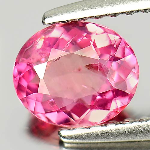 0.88 Ct. Nice Natural Gemstone Pink Tourmaline Oval Shape