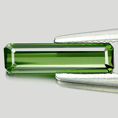 0.75 Ct. Alluring Natural Gemstone Green Tourmaline Octagon Shape