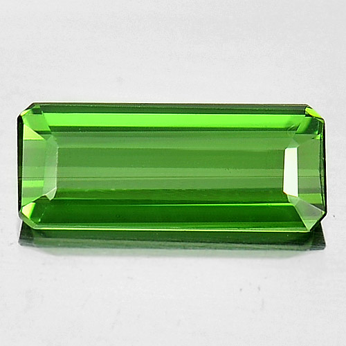 0.71 Ct. Octagon Shape Natural Green Color Tourmaline Gem