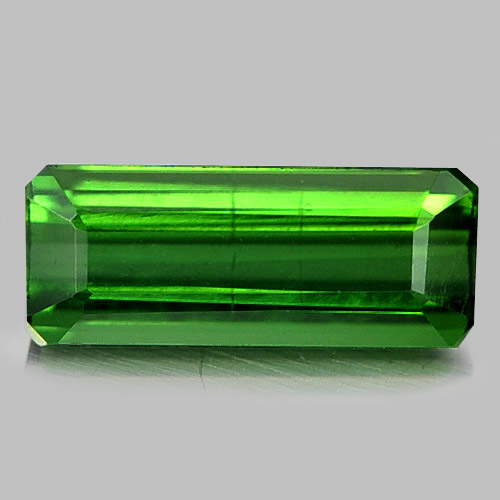 0.76 Ct. Octagon Shape Natural Green Color Tourmaline Gem