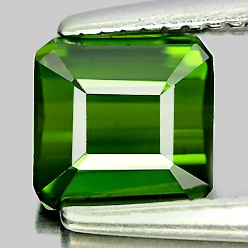 0.75 Ct. Clean Good Color Octagon Natural Gem Green Tourmaline