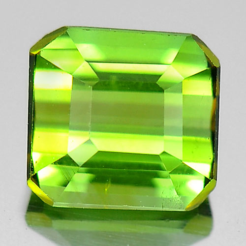 0.70 Ct. Nice Octagon Shape Natural Green Tourmaline Gemstone