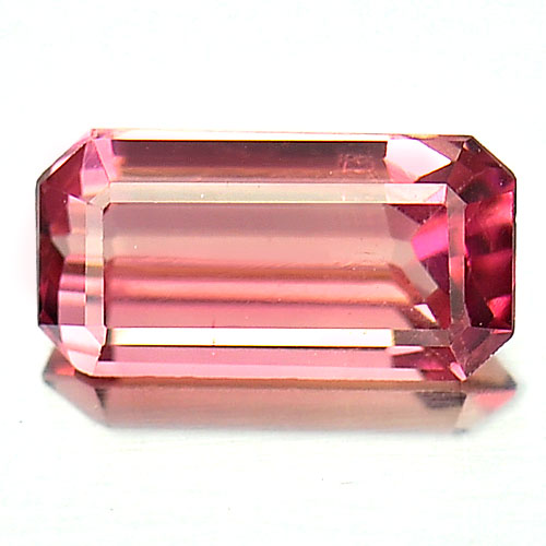 0.77 Ct. Octagon Natural Gemstone Pink Tourmaline From Nigeria