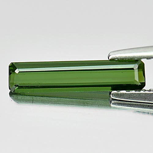 0.64 Ct. Attractive Octagon Shape Natural Green Tourmaline Gemstone