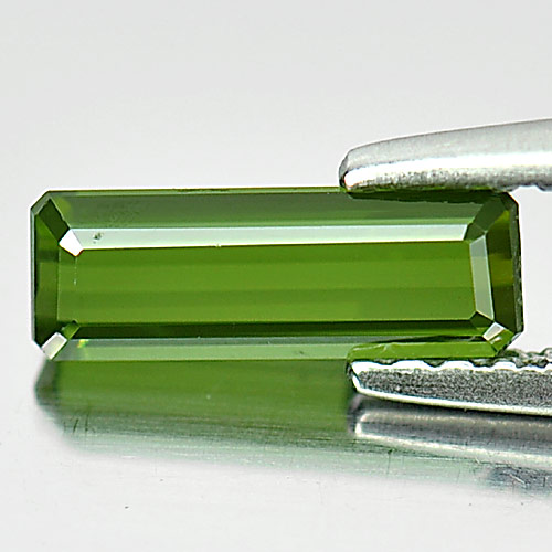 0.75 Ct. Beautiful Octagon Shape Natural Green Tourmaline Gemstone