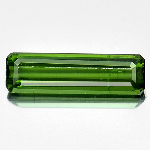 0.71 Ct. Delightful Octagon Natural Gem Green Tourmaline Unheated